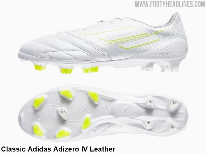 Adidas Adizero IV Leather 2022 Remake Boots 'Revealed' - Inspired
